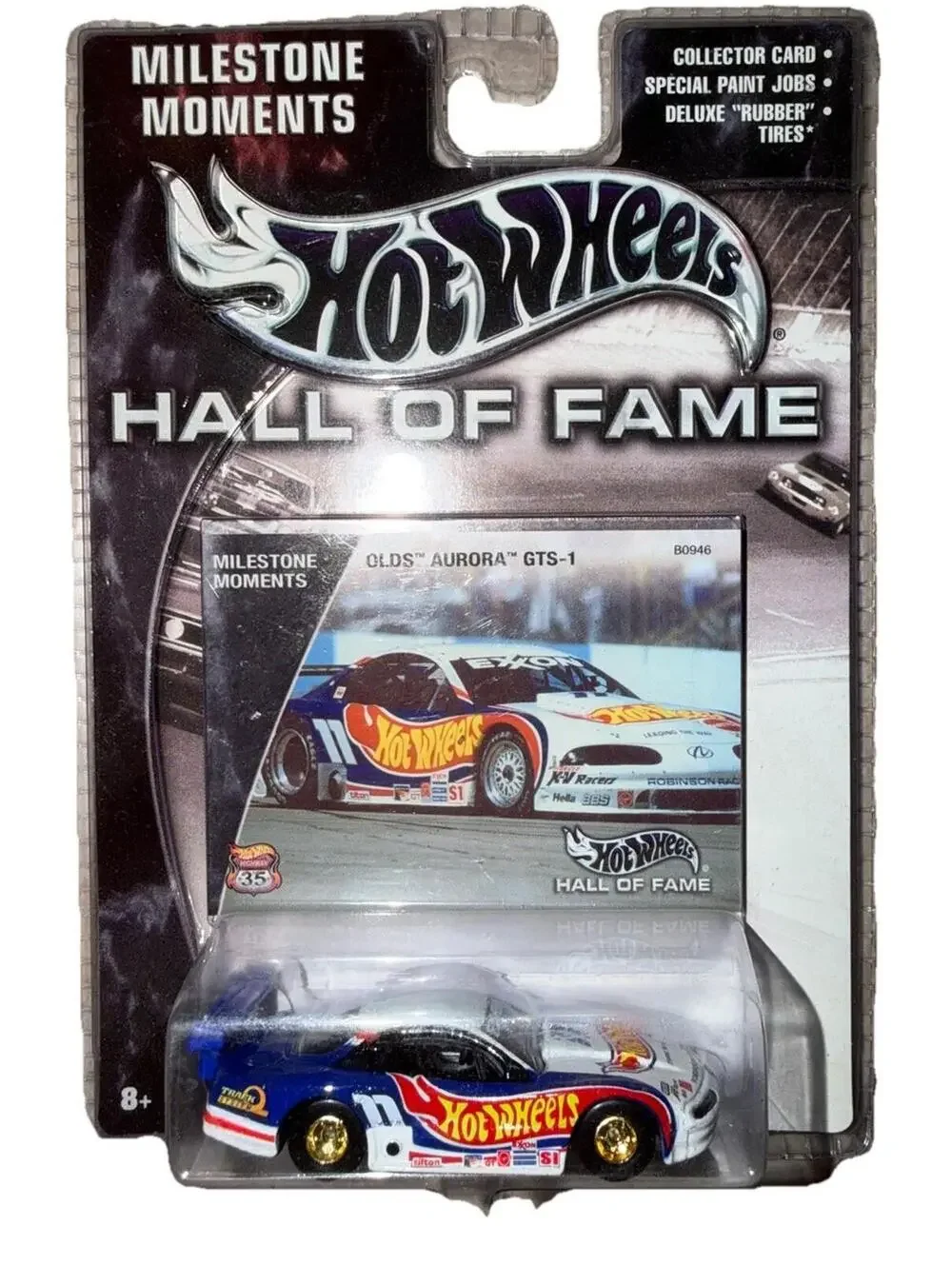 Hot Wheels Hall of Fame Milestone Moments Olds Aurora GTS-1 Collector Card